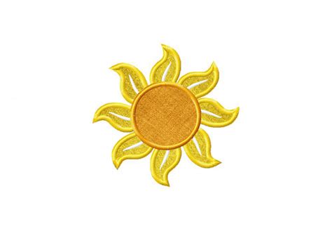 Sun 1 Includes Applique And Stitched Daily Embroidery