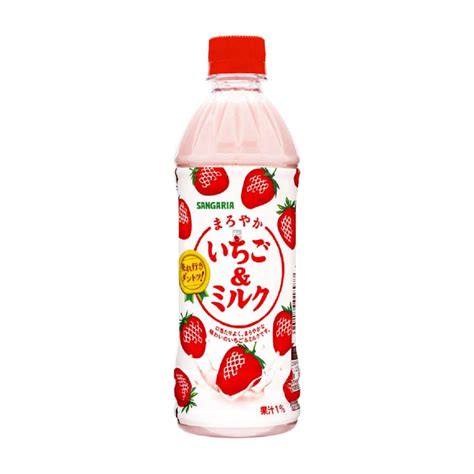 Sangaria Maroyaka Strawberry Milk 500m Nanukode Asia Onlineshop