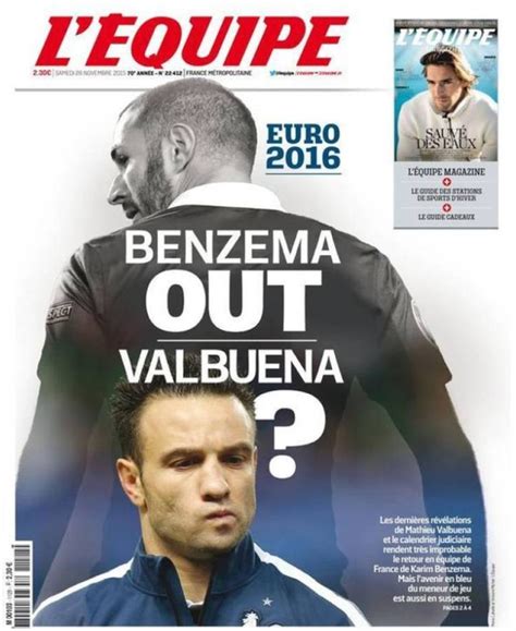 Karim Benzema Banned For Euro As France Act Over His Alleged Role In Mathieu Valbuena Sex