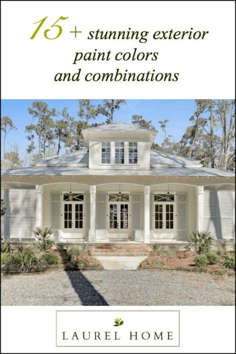 20 Favorite Exterior Paint Colors + Doors and Trim | House paint