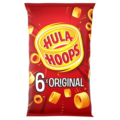 Hula Hoops Original Multipack Crisps 6 Pack Multipack Crisps
