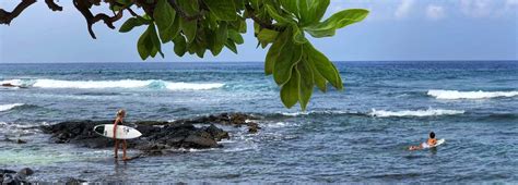 Kohanaiki Beach Park Pine Trees Big Island Guide