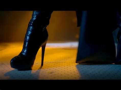 why do women wear high heels in action scenes