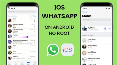 How To Get Ios Whatsapp On Android How To Get Iphone Whatsapp On