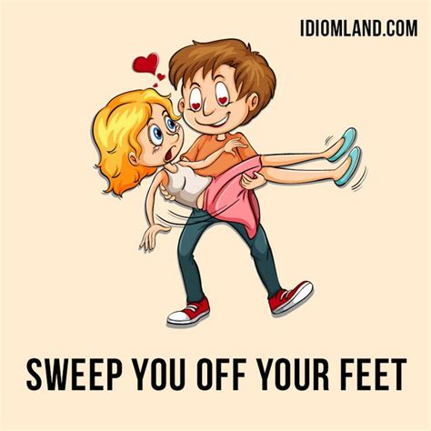 Hello Everybody 😃 Our Idiom Of The Day Is ”sweep You Off Your Feet” Which Means “to Fall In