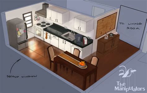 Kitchen Concept Art By Vatsel On Deviantart Casas