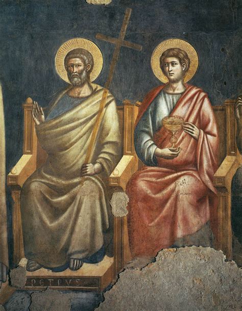 Frescoes In Santa Cecilia In Trastevere Rome The Last Judgement