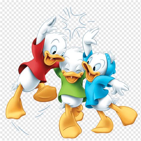Huey Dewey And Louie Donald Duck Daisy Duck Minnie Mouse Mickey Mouse