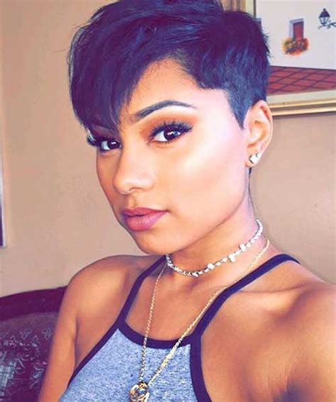 20 Pixie Cut For Black Women Short Hairstyles 2018