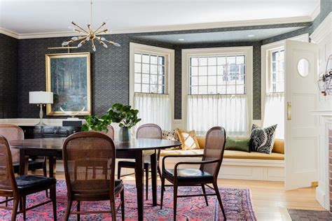 Traditional Dining Room Harvard Square Residence Kate Maloney