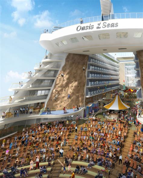 The vessel oasis of the seas is the largest cruise ship built ever. Sea Spectacles: 10 Cutting Edge Boats of the Future ...