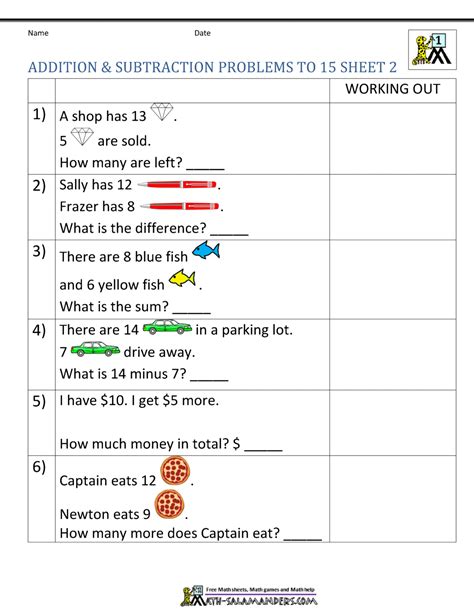 On this link here to access all the units if you like the formula sheet go ahead and click on this link we also have practice worksheets for you collection of tips and strategies that you can use to make sure that you are ready for the ap exam. Addition Word Problem Games Worksheets | Worksheet Hero