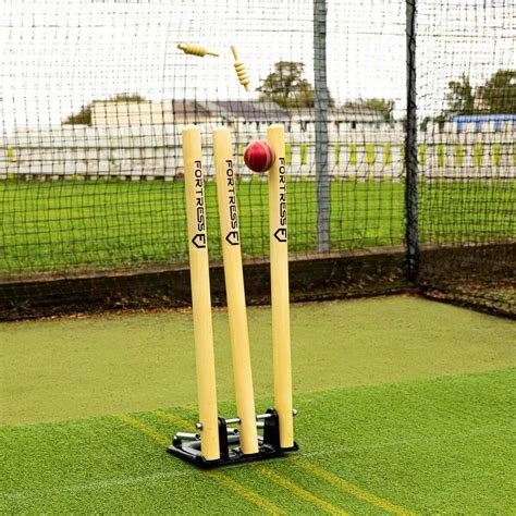 Fjäderbelastade Cricket Stumps Net World Sports