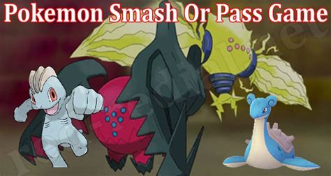 Pokemon Smash Or Pass Game April 2022 Figure It Out