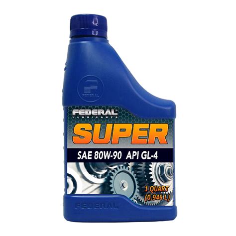 Super Gear Lube 80w 90 Gl 4 Federal Lubricantes