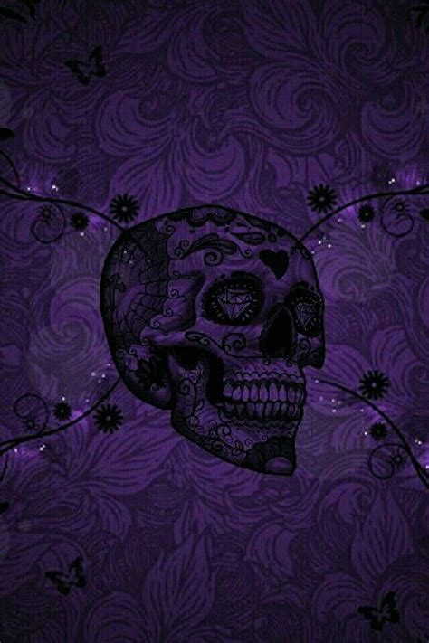 Thisnthat Sugar Skull Wallpaper Gothic Wallpaper Emo Wallpaper