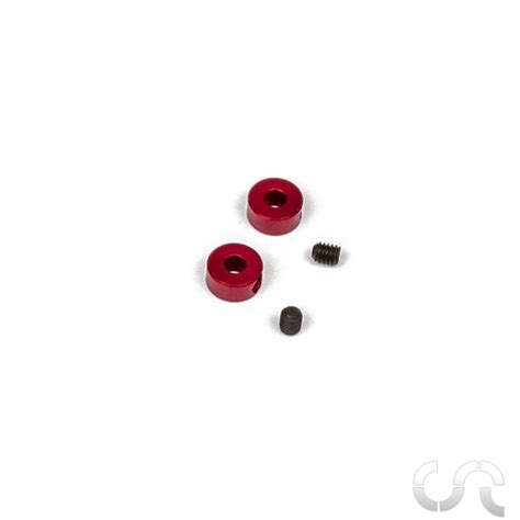 Stopper Aluminium (2.38mm) +M2.5 x2 - MITOOS - CasaSlotRacing