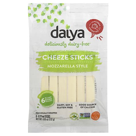Daiya Deliciously Dairy Free Mozzarella Style Cheeze Sticks 6 Ea