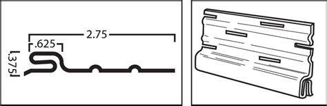 Where do you put the vinyl starter strip? Starter Strip, Vinyl Siding, for all colours, 12 foot ...