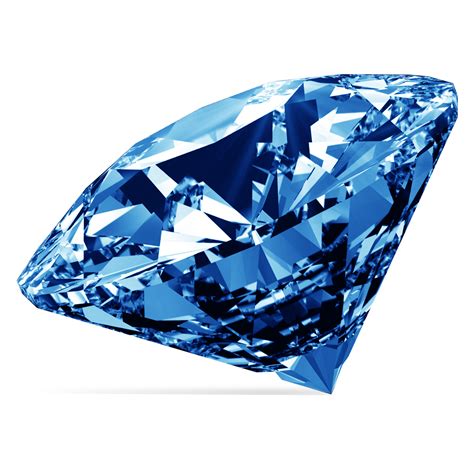Diamond Gemstone Blue Png Png Mart