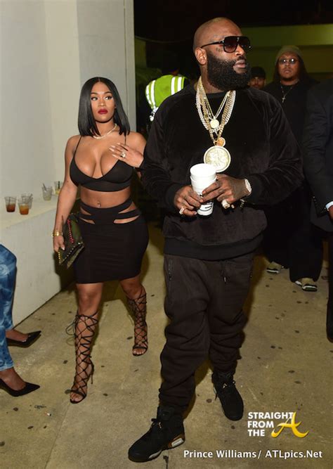 Bood Up Rick Ross And Fiance Lira Galore Mercer Party In Atlanta