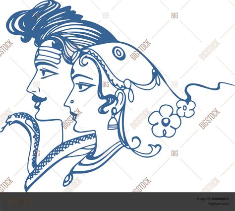 lord shiva parvati vector and photo free trial bigstock