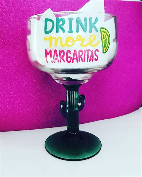 Drink More Margaritas Cinco De Mayo Colorful Drinkware Housewarming T Mother S Day T
