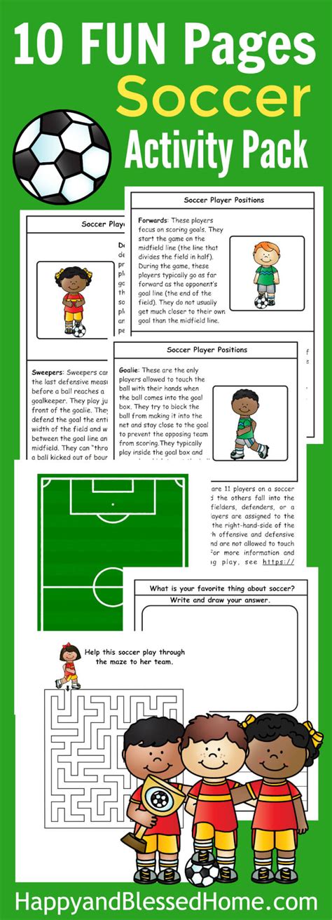 Printable Football Activity Sheets