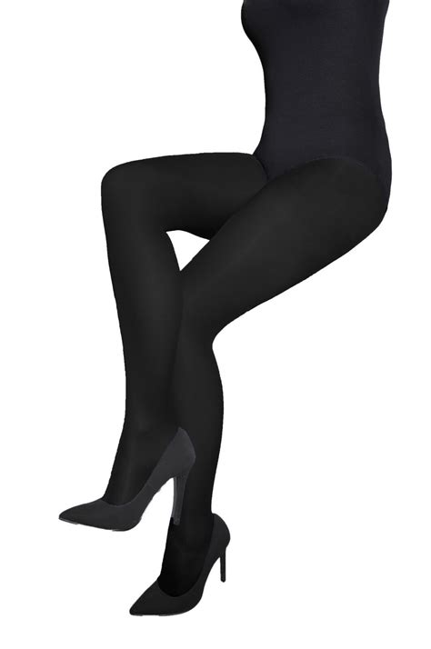 plus size tights 40 denier hosiery comfortable gusset pantyhose xxl 4xl ebay