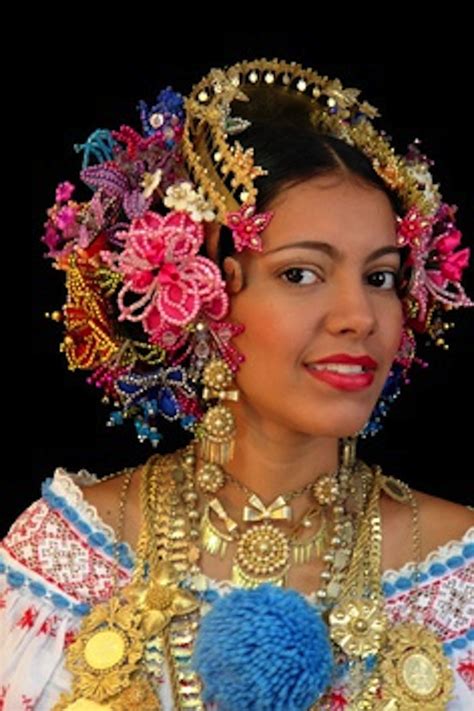 woman in traditional dress from panama bello rostro we are the world people around the world