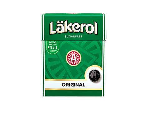 Läkerol Lakerol Original Sugar Free 25g 0 85 Oz Made In Sweden Ebay
