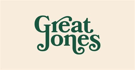 Great Jones Self Branding Logo Design Logos