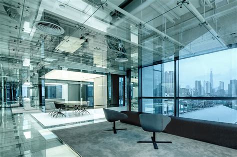 Glass Office Soho China Aim Architecture Archdaily