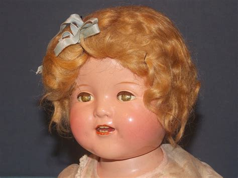 Ideal Shirley Temple Baby Composition 18 All Orig Tagged Dress Flirty