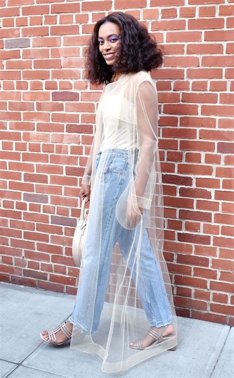 Solange Knowles From Best Celeb Street Style From Nyfw Spring 2017 E