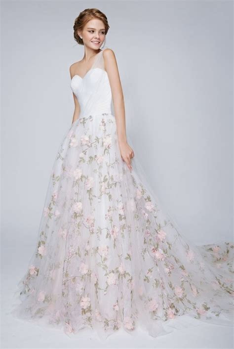 35 Floral Print Wedding Dress Shopping Guide We Are