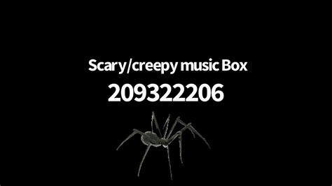 Roblox Scarycreepy Music Box Id Youtube