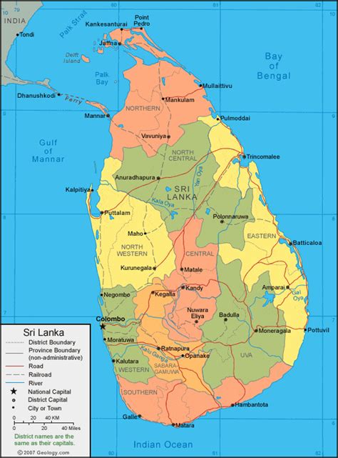 Location Of Sri Lanka On The Map Winter Solstice