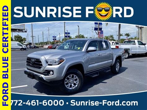 Certified Pre Owned 2018 Toyota Tacoma Sr5 4 Door Crew Cab Short Bed