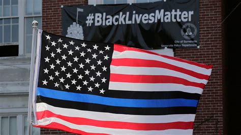 Dispute Over Pro Police ‘blue Lives Matter Flag Results In 100g