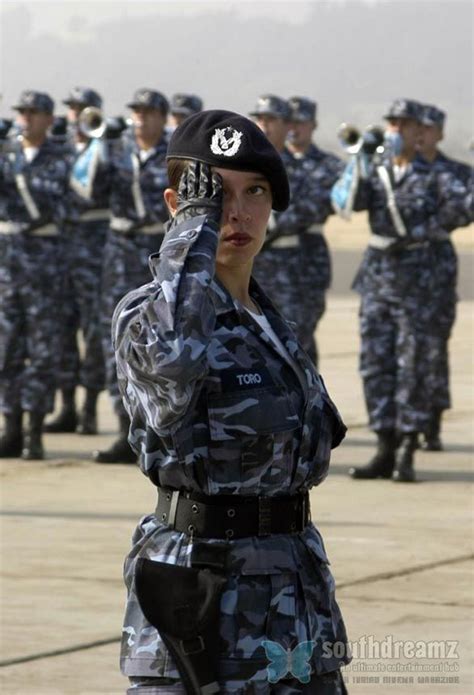 Chilean Military Military Girl Military Women Army Women