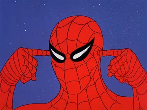 60s Spiderman Blank Template Imgflip