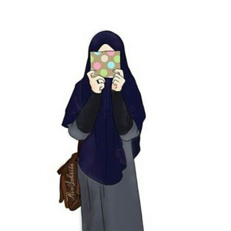 Tidak hanya kalangan anak kecil saja. Clipart Kartun Muslimah | Free Images at Clker.com - vector clip art online, royalty free ...