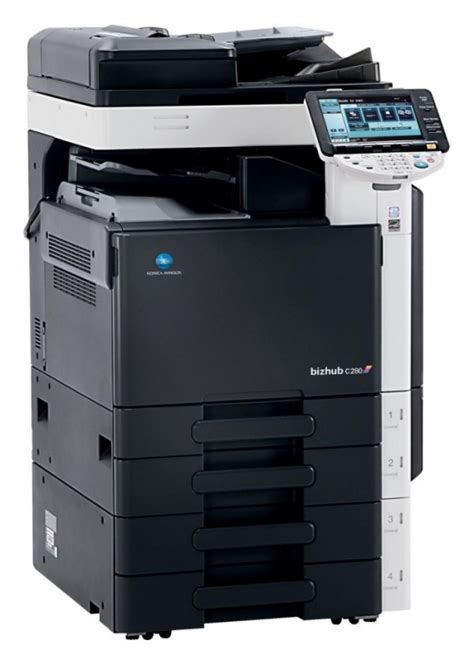 Find everything from driver to manuals of all of our bizhub or accurio products. Konica Minolta Bizhub C280 Colour Copier/Printer/Scanner