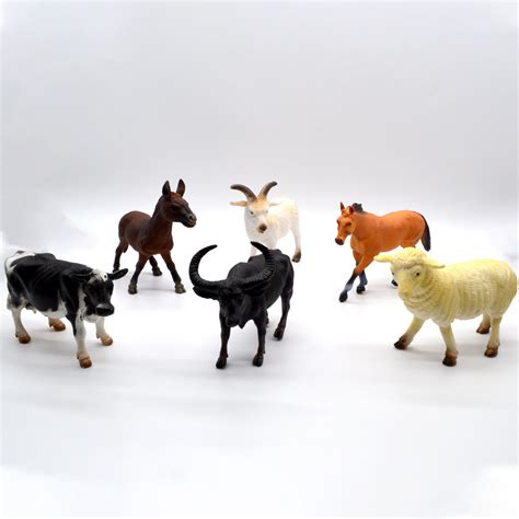 Sammler Action Figuren Figuren Farm Animals Toy Plastic Model Figures