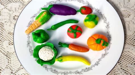 Diy How To Make Realistic Miniature Vegetables Using Polymer Clay