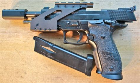 Cybergun Sig Sauer X Five P226 Sight Rail Co2 Bb Pistol — Replica