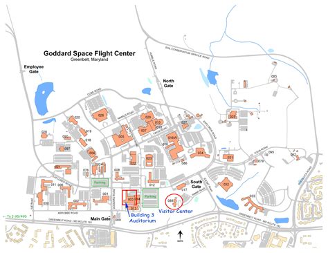 Nasa Gsfc Campus Map