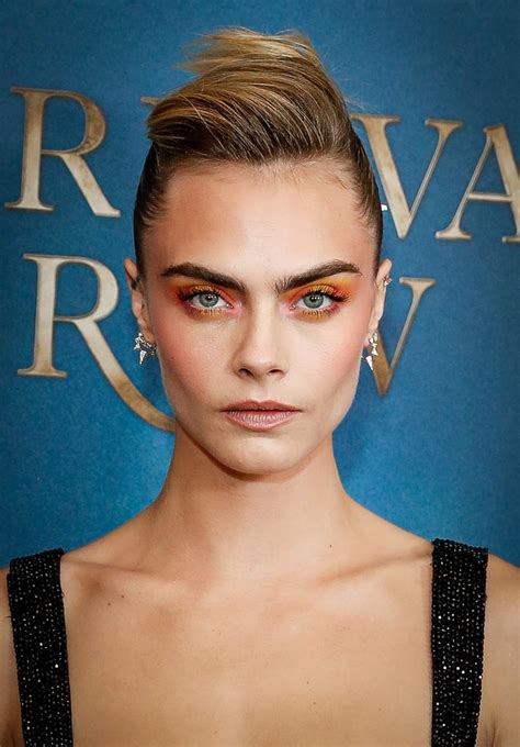 Cara Delevingne And Lucy Boynton Wear Tie Dye Eye Makeup Popsugar