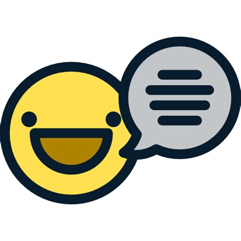 Emoticon, Speaking, Chat, speech bubble, chatting, Emoji, Communications, Smileys, talk, Talking ...